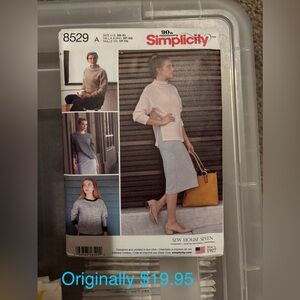 Simplicity Sewing Pattern for Chic Tops and Skirts